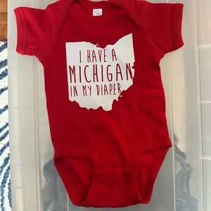 Ohio State Baby Onesie